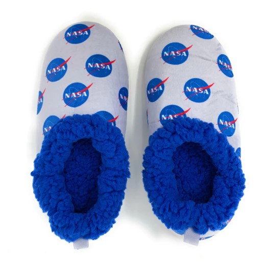 Slippers Blast Off NASA Small